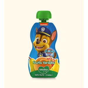 Blédina Patrulha Pata Saq Chase Fruta Variada 100g